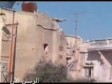 فري برس   حمص الرستن تدمير المنازل الامنة 24 2 2012