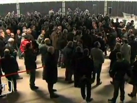 David Douillet visite le Vendespace (Mouilleron-le-Captif)