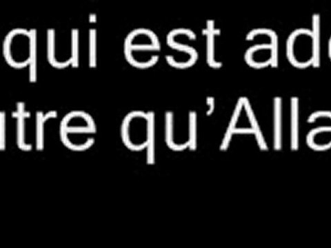 Explication de la chahada - Pour entrer dans l'Islam