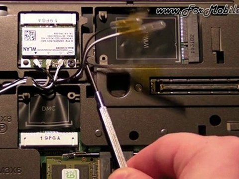 Dell Precision M6600 - Come sostituire moduli WLAN, WWAN e Bluetooth