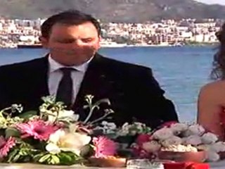 Bodrum'da Plajda Tanışan Çift Plajda Evlendi