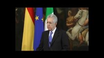 Monti - Non occorre una nuova manovra per il pareggio di bilancio 2013 (23.02.12)