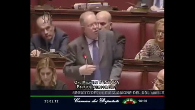 Ventura (PD) - Dichiarazione di voto finale al decreto milleproroghe (23.02.12)
