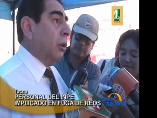 Tacna Personal del INPE implicado en fuga de presos de Challapalca