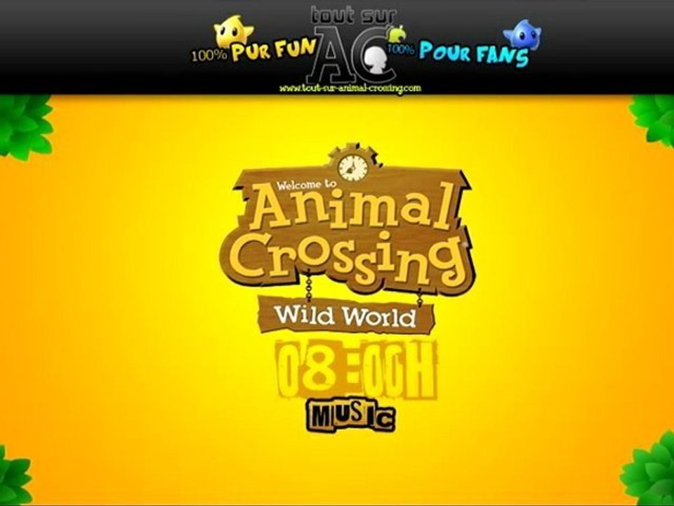 Animal crossing wild world OST // 8 AM