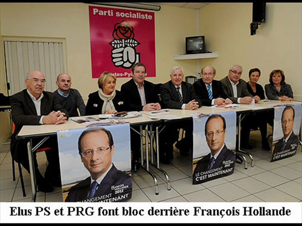 PS et PRG font bloc derrière Hollande