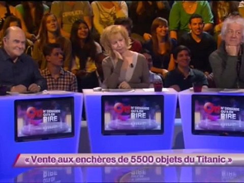 Aymeric Lompret - Objets du Titanic aux enchères