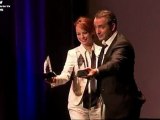 Famous French Stars Bernice Bejo and Jean Dujardin Win SBIFF 2012 Award