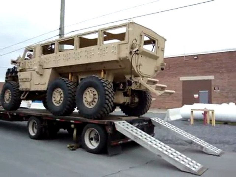 MRAP unloading - How to Semi Retire with a Truck