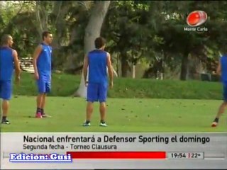 Nacional enfrentara a Defensor Sporting el domingo