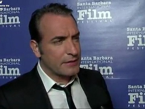 Famous French Celeb Jean Dujardin interview The Artist Movie SBIFF 2012 Awards