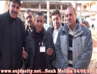 تصريحات مختلف الجهات بخصوص حقيقة سقوط جزء من سقف المسجد خلال عملية البناء بسوق مليلية بوجدة