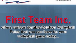 Durable Outdoor Volleyball Poles
