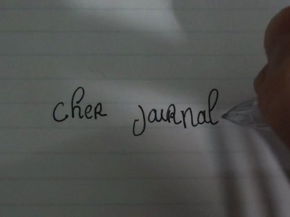 Cher Journal -Pilote