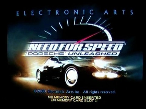 First Level - Test - Need for Speed : Porsche Unleashed - Playstation