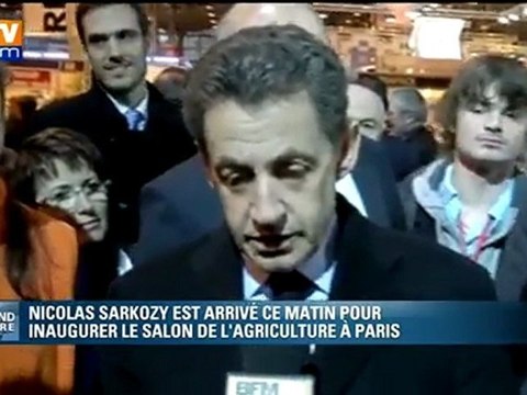Nicolas Sarkozy : l’économie française a besoin d’une agriculture forte