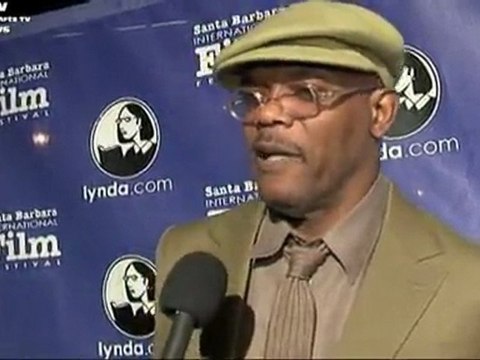 Samuel L Jackson Interview Red Carpet SBIFF 2012
