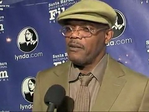 Samuel L Jackson Famous Actor Red Carpet Interview SBIFF 2012