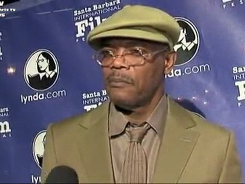 Samuel L Jackson Famous Actor Red Carpet Interview SBIFF 2012