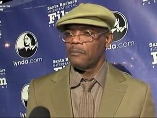 Samuel L Jackson Famous Actor Red Carpet Interview SBIFF 2012