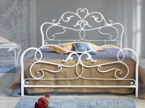 Letto in ferro battuto matrimoniale modello Rubens in vendita on-line: giwamaterassi.it