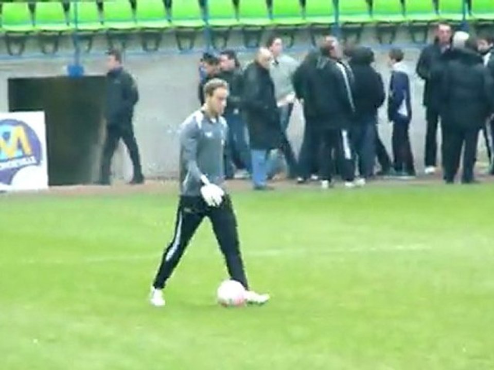 entrainement sm caen auxerre