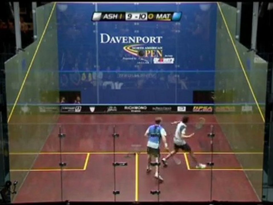 Squash - Matthew unterliegt Ashour