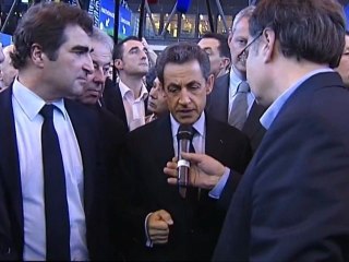 SIA 2012 : N.Sarkozy : des moyens pour les agriculteurs