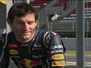 F1 - Mark Webber commenta i test spagnoli