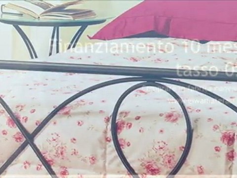 Cosatto letto matrimoniale in ferro battuto selene