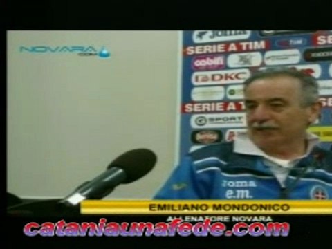 Emiliano Mondonico sul Catania