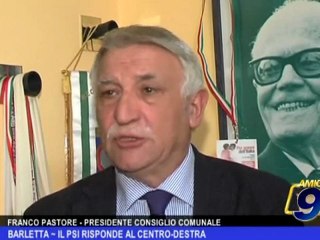 Barletta   Il PSI risponde al centro destra