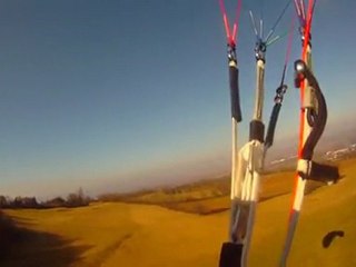 Parapente à Poleymieux au Mont d'Or