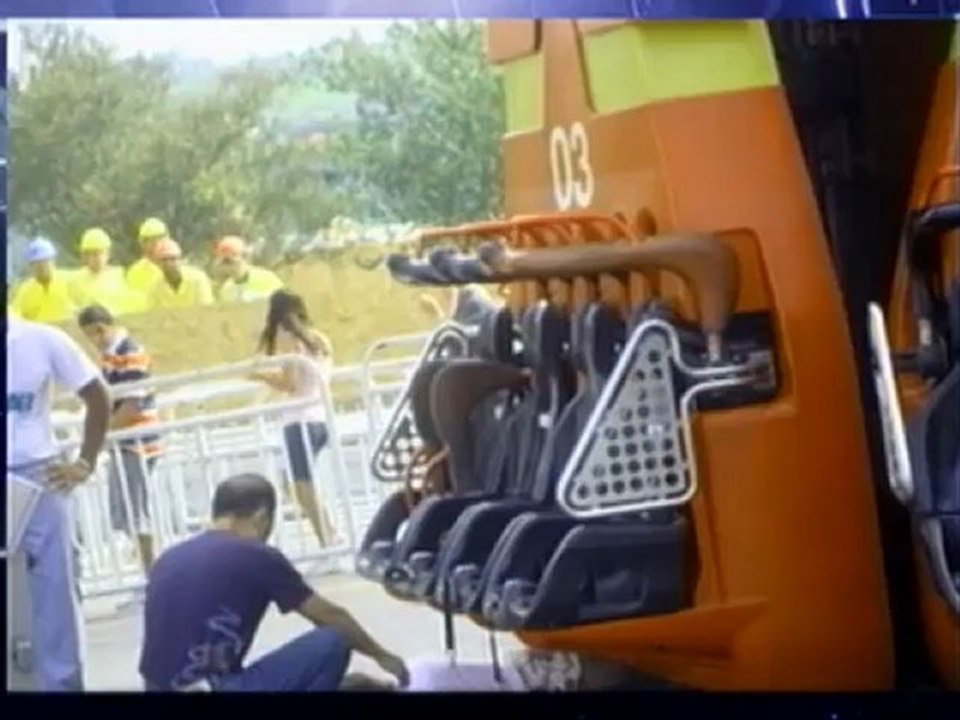 Accident mortel sur une tour de chute libre