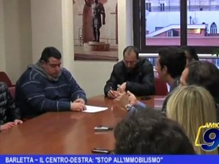 Barletta   Il centro destra Stop all'immobilismo