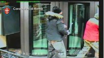 Roma - Rapina, entrano in banca e portano via il bancomat, 7 arresti (25.02.12)