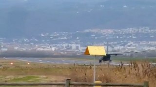 Landing | C-160 Transall | French Air Force | 64-GA | Clermont-Ferrand Airport |