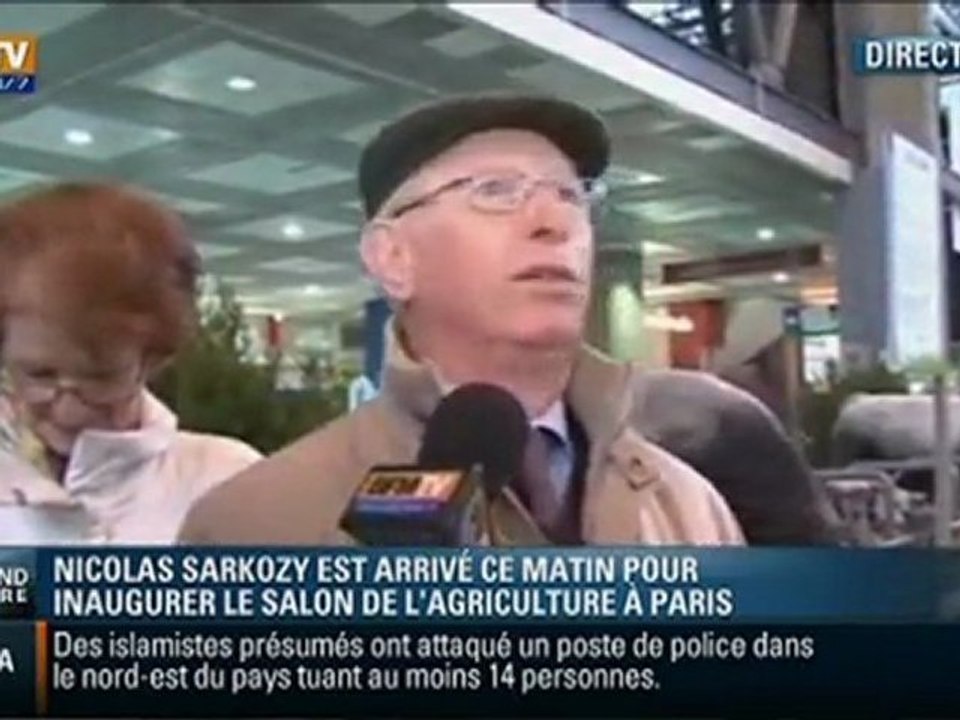 BFMTV 25/02/2012 9H02 visiteur UMP