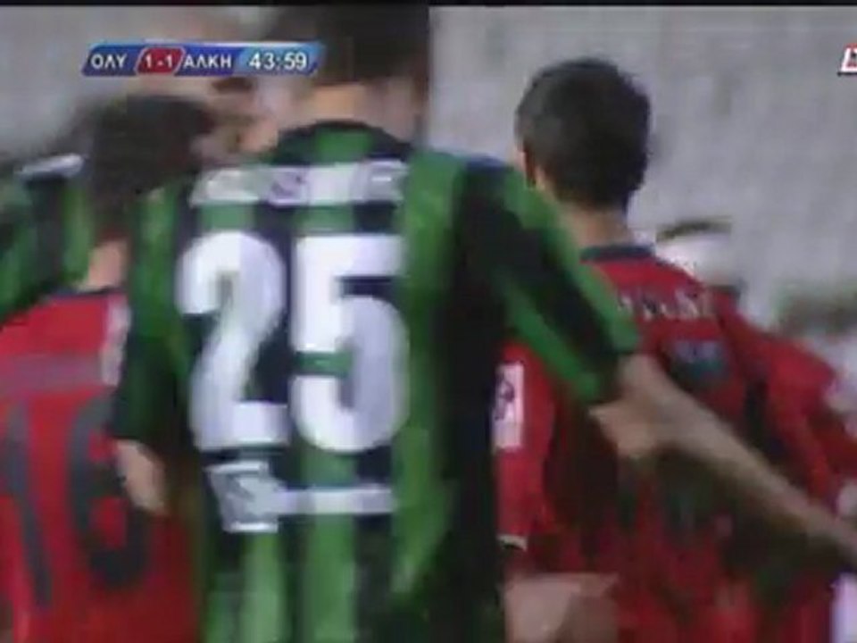 Ολυμπιακός-Αλκή 2-3: Γκολ και φάσεις (22η αγωνιστική)