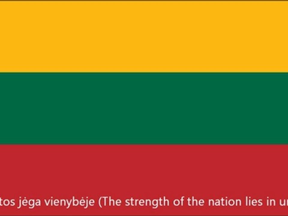 Lithuanian Anthem (Tautiška giesmė)