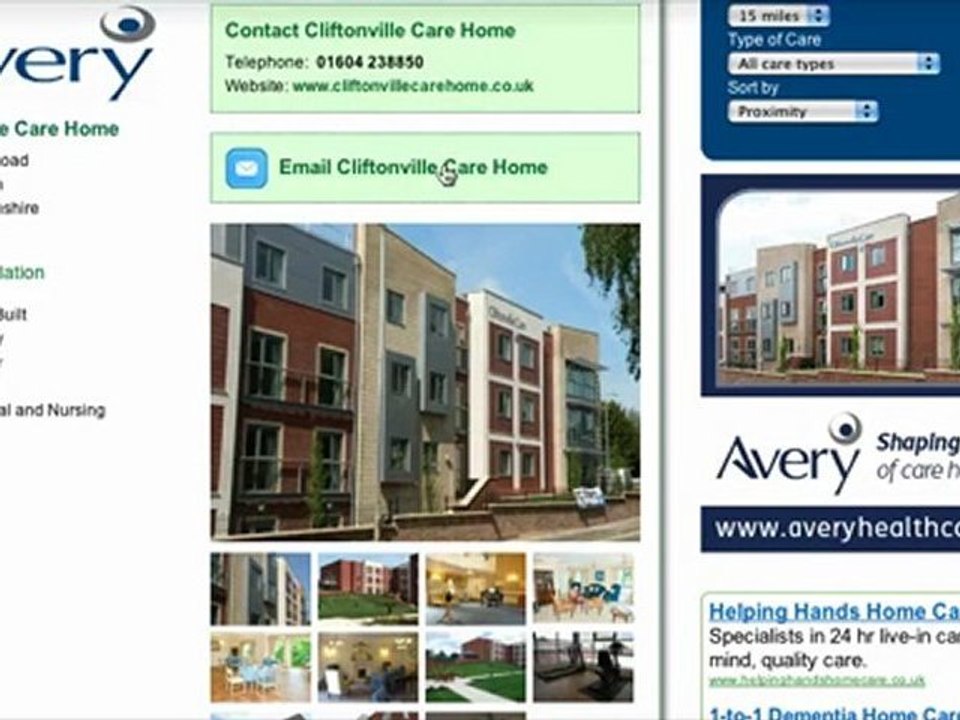 Care homes in the UK how to use our directory.