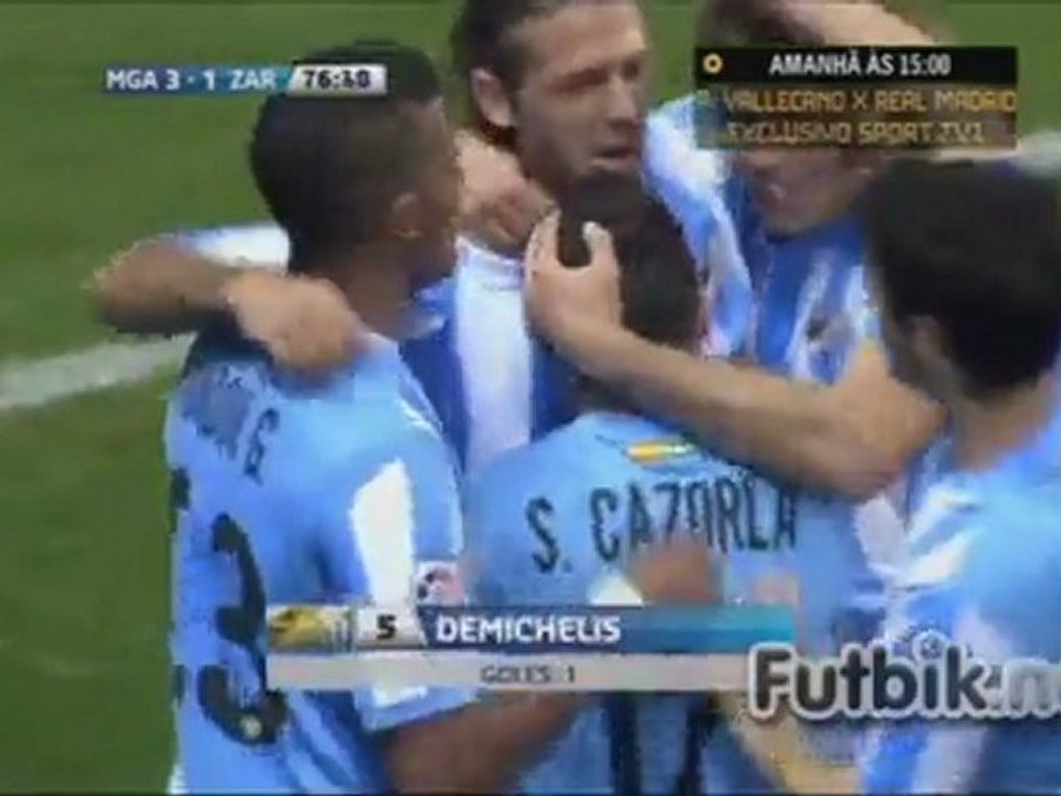 Малага 5:1 Сарагоса - Примера - Чемпионат Испании