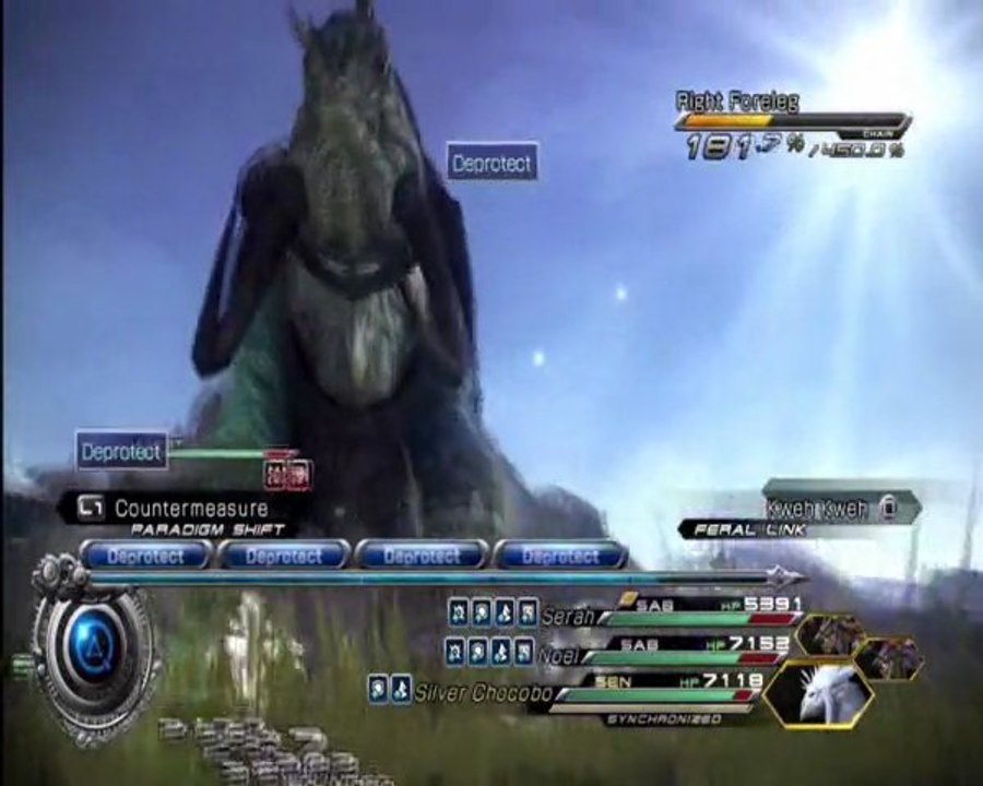 Final Fantasy XIII-2 Archylte Steppe5 Star Challenge - Long Gui