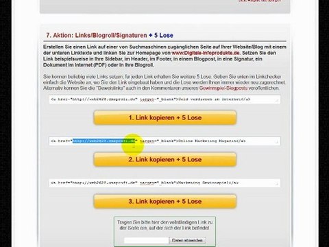 100.000 € OnlineMarketing Gewinnspiel