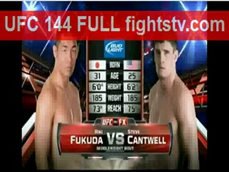 Steve Cantwell vs Riki Fukuda fight video