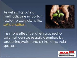 Compaction Grouting In A Nutshell