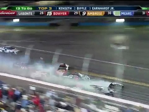 NASCAR Sprint cup Daytona 500 Big one 2