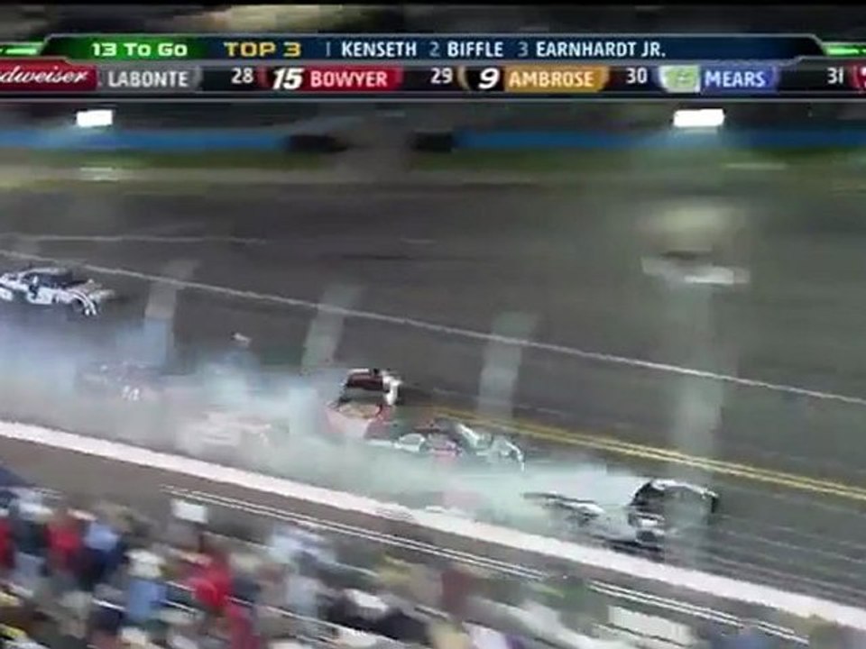 NASCAR Sprint cup Daytona 500 Big one 2