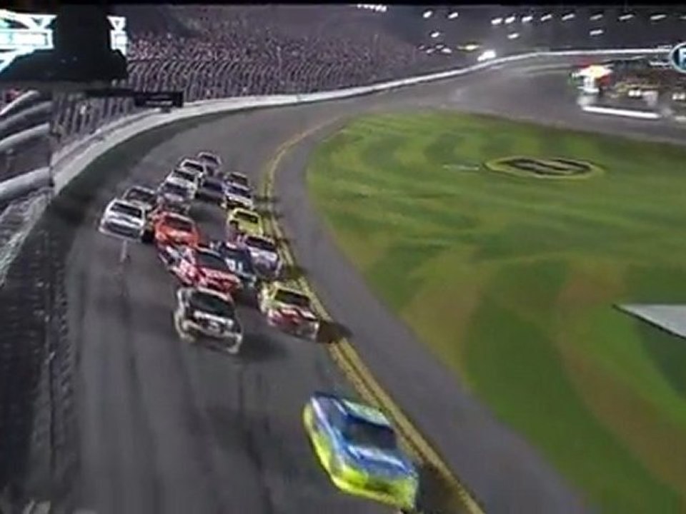 NASCAR Sprint cup Daytona 500 Big one 3