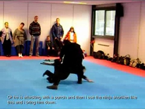 Vechtsport Winschoten: Star Shuriken met Sensei Titus Jansen Koga Ryu Ninjutsu